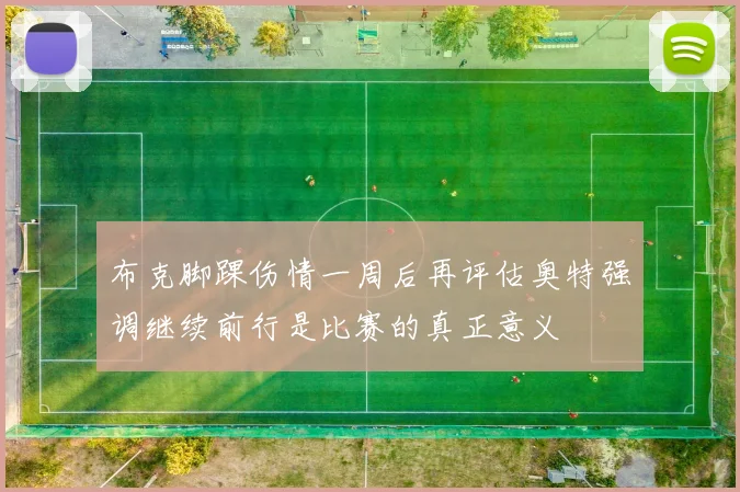 布克脚踝伤情一周后再评估奥特强调继续前行是比赛的真正意义