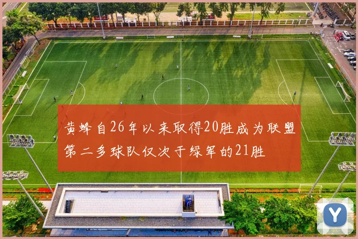黄蜂自26年以来取得20胜成为联盟第二多球队仅次于绿军的21胜